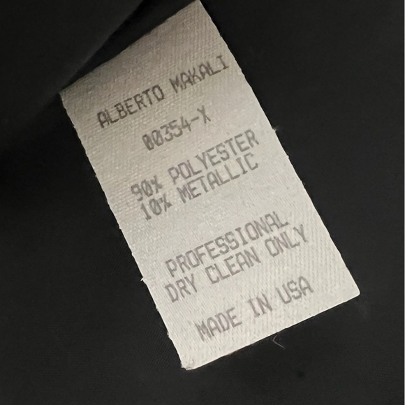 Alberto Makali Animal Print Blazer Brown Textured Open Front Jacket Cardigan - Picture 8 of 8